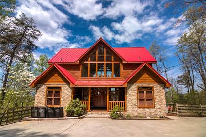 Mystic Moonlight Cabin Exterior